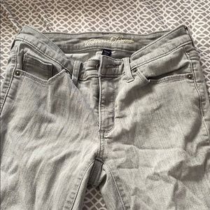 Gray Skinny Jeans